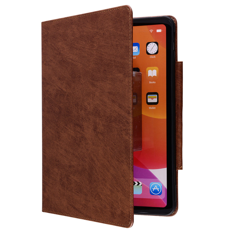 Chargez l&#39;image dans la visionneuse de la galerie, Apple iPad 5/6 9.7&#39;&#39; 5/6th Gen (2017/2018) Business Retro Matte Leather Protective Case
