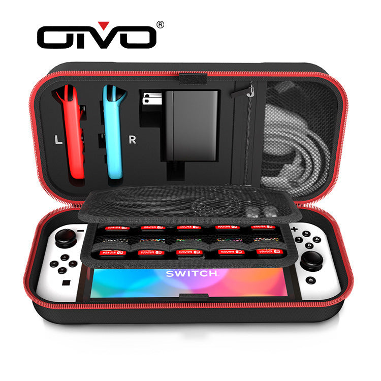 Cargue la imagen en el visor de la galería, [IV-SW188] Nintendo Switch OLED Carrying Case EVA Shockproof Handheld Storage Bag - Polar Tech Australia

