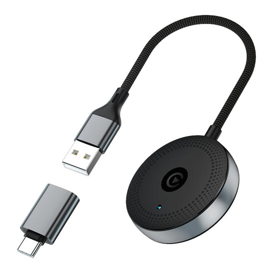 Plug and Play Wireless CarPlay Adapter AI BOX for iPhone 11/12/13/14/15/16 - Polar Tech Australia