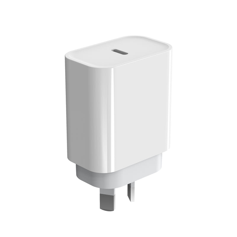 Cargue la imagen en el visor de la galería, 45W PD Type-C iPhone 17/16/15/14 &amp; Samsung S25/AS24/S23 Ultra Compatible Wall Travelling Fast Charger Adapter -  (SAA Approved/AU Plug)
