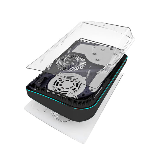 PS5 Shell Transparent Replacement Cover - Polar Tech Australia