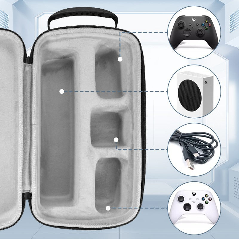 Cargue la imagen en el visor de la galería, XBox Series S - Large EVA Hard Shell Box Travel Hand Carry Bag Protection Case
