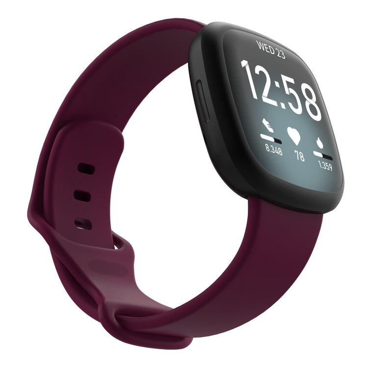 Cargue la imagen en el visor de la galería, Replacement Silicone Band for Fitbit Versa 3 / 4 / Sense  – Soft, Waterproof, Sport Wrist Strap - Polar Tech Australia
