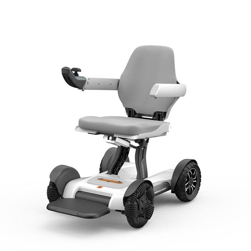 Chargez l&#39;image dans la visionneuse de la galerie, Electric Automatic Folding All-Terrain Smart Powerchair Portable Lightweight Power Wheelchair Smart App Control - Polar Tech Australia
