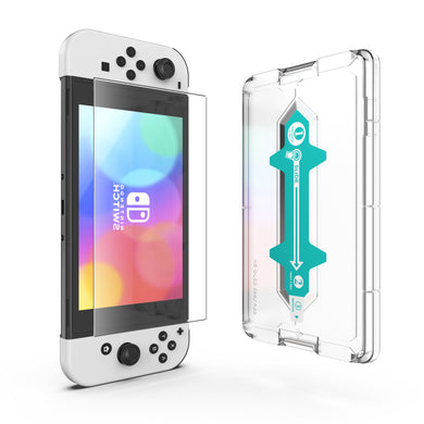 [Easy Automatic Fit] Magic Glass Protector - Nintendo Switch OLED Screen Protector - Polar Tech Australia