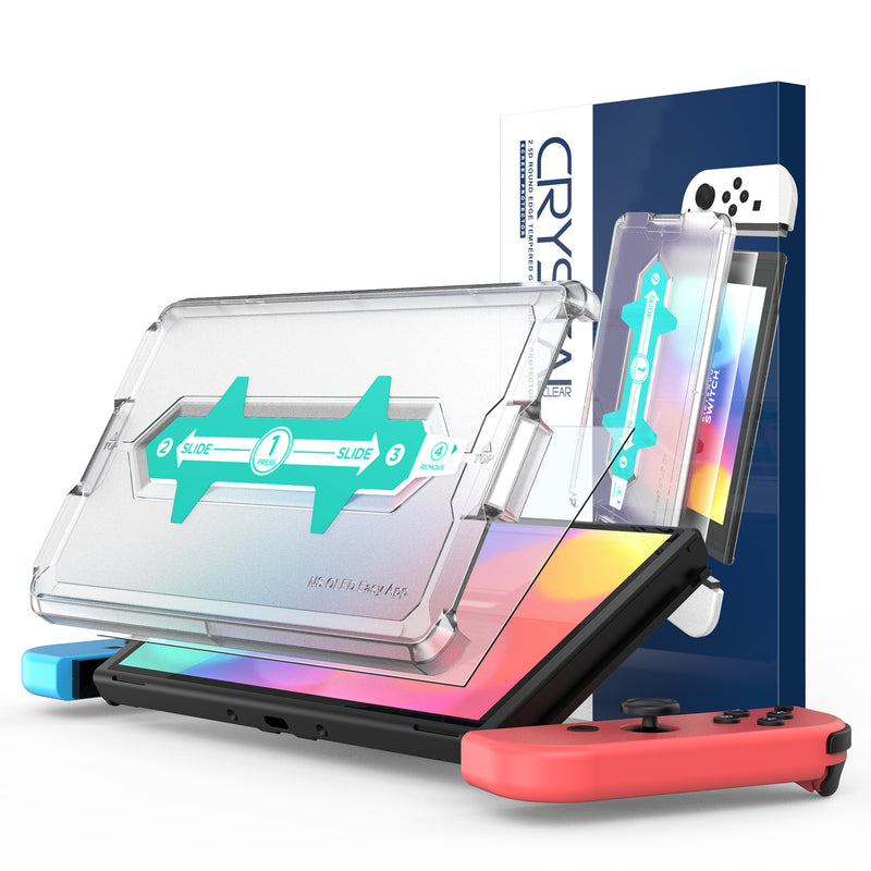 Cargue la imagen en el visor de la galería, [Easy Automatic Fit] Magic Glass Protector - Nintendo Switch OLED Screen Protector - Polar Tech Australia
