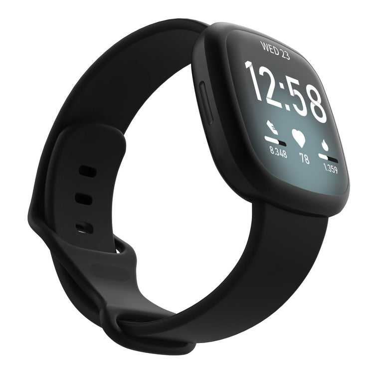 Cargue la imagen en el visor de la galería, Replacement Silicone Band for Fitbit Versa 3 / 4 / Sense  – Soft, Waterproof, Sport Wrist Strap - Polar Tech Australia
