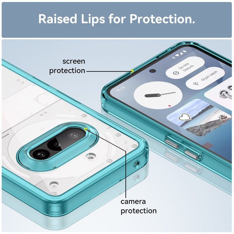 Cargue la imagen en el visor de la galería, Nothing Phone (3a)/Pro Acrylic Transparent Full-Cover Shockproof Phone Case - Polar Tech Australia
