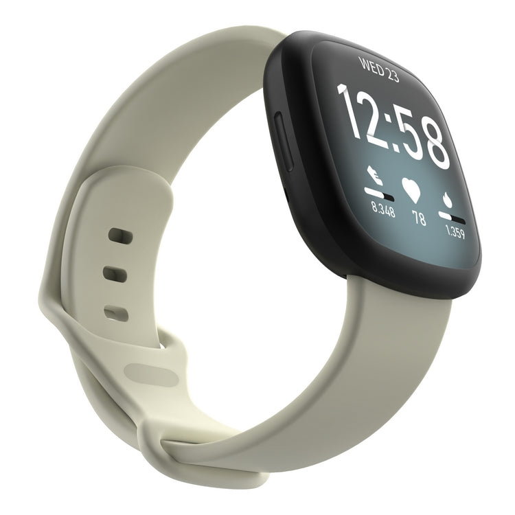 Cargue la imagen en el visor de la galería, Replacement Silicone Band for Fitbit Versa 3 / 4 / Sense  – Soft, Waterproof, Sport Wrist Strap - Polar Tech Australia

