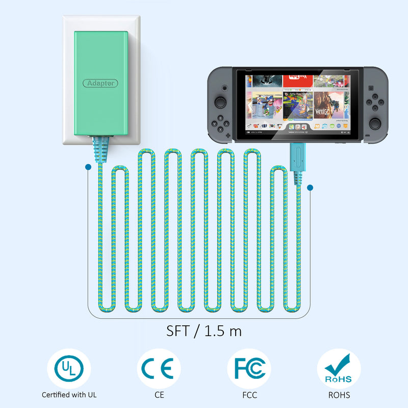 Chargez l&#39;image dans la visionneuse de la galerie, Nintendo Mario Edition SWITCH Charger SWITCH AC Adapter Power Supply - Polar Tech Australia
