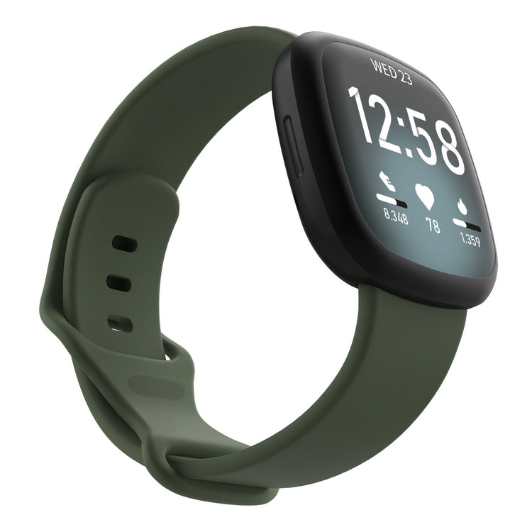 Cargue la imagen en el visor de la galería, Replacement Silicone Band for Fitbit Versa 3 / 4 / Sense  – Soft, Waterproof, Sport Wrist Strap - Polar Tech Australia
