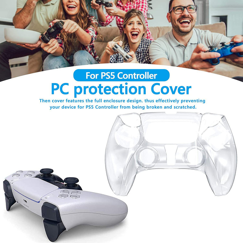 Load image into Gallery viewer, PS5 Wireless Controller Full Cover Crystal Protective Case - Polar Tech Australia
