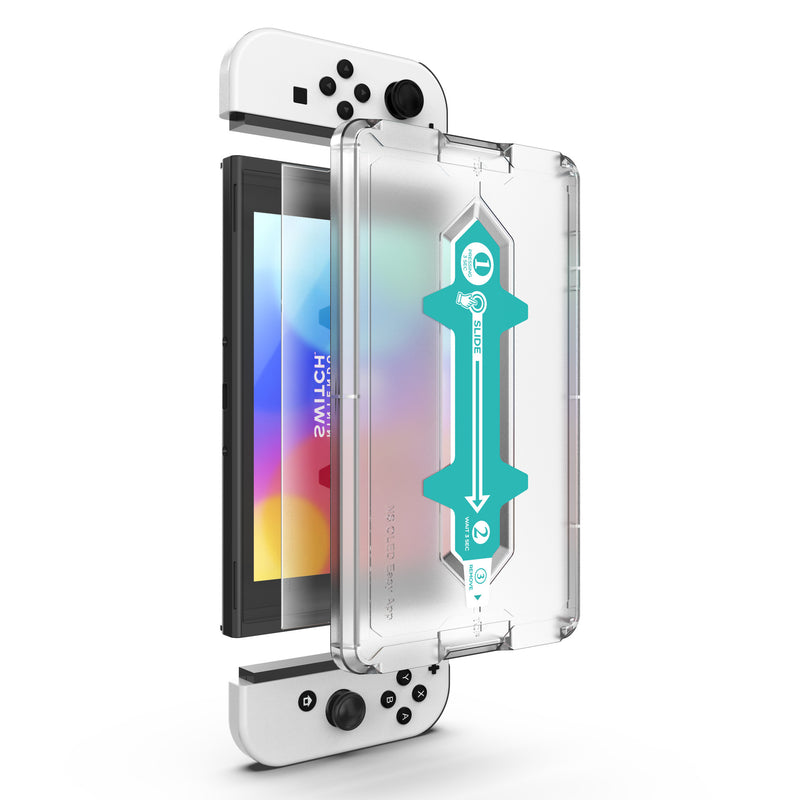 Cargue la imagen en el visor de la galería, [Easy Automatic Fit] Magic Glass Protector - Nintendo Switch OLED Screen Protector - Polar Tech Australia
