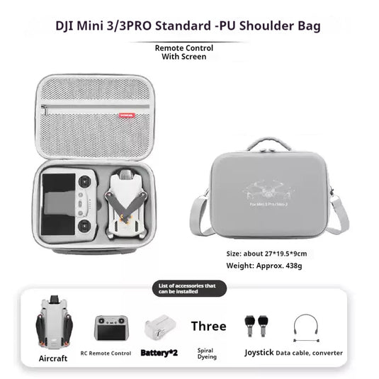 DJI Mini 3/4 Pro/2 SE Storage Bag Portable Case - Polar Tech Australia