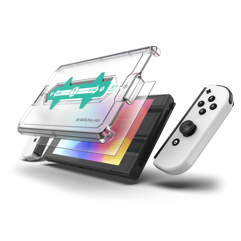 Cargue la imagen en el visor de la galería, [Easy Automatic Fit] Magic Glass Protector - Nintendo Switch OLED Screen Protector - Polar Tech Australia
