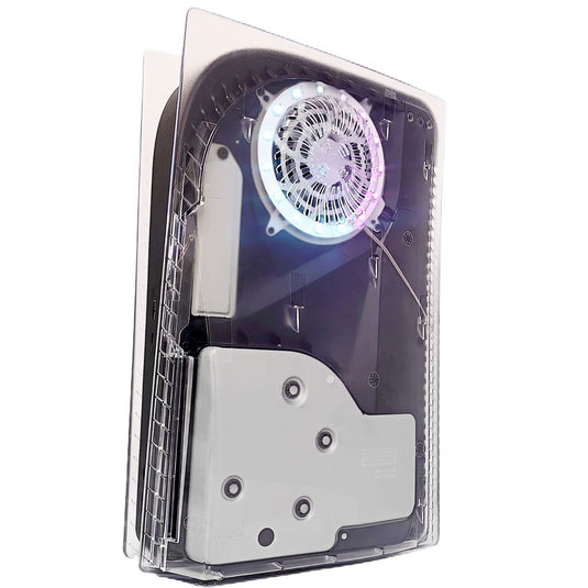 PS5 Shell Transparent Replacement Cover - Polar Tech Australia