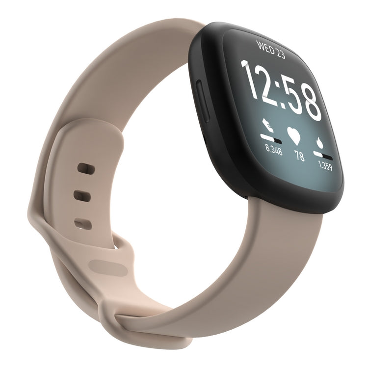 Cargue la imagen en el visor de la galería, Replacement Silicone Band for Fitbit Versa 3 / 4 / Sense  – Soft, Waterproof, Sport Wrist Strap - Polar Tech Australia
