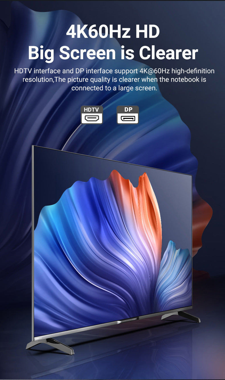 Cargue la imagen en el visor de la galería, [15-in-1] Type C USB 3.0 HDMI DP Ethernet PD – Computer Port Expansion with Multiple Interfaces (COMBO Card Reader + HUB) Dock Station - Polar Tech Australia
