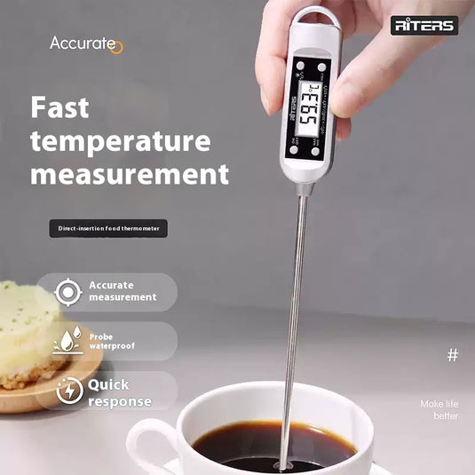 [Riters] Food Thermometer for Baking: Precisely measures oil, water, and milk temperatures (-50℃ to 300℃) - Polar Tech Australia