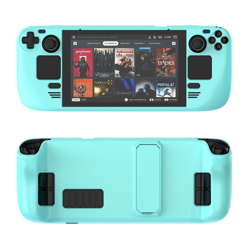 Load image into Gallery viewer, Steam Deck - Colorful Protective Case, Skin-Friendly Texture , Protective Cover with Stand Accessories - Polar Tech Australia

