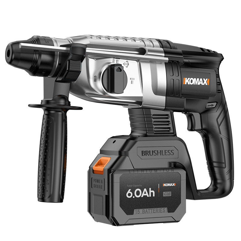 Load image into Gallery viewer, [Bundle Kit] Komax 21V 1000W High Power Cordless Electric hammer Drill 26mm rotary machine SDS plus with 3 modes, cordless drill machine with reverse/forward switch, Brushless motor
