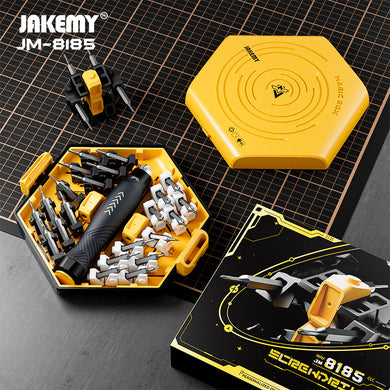 [JM-8185] [69 in 1] Multi-Functional Screwdriver Tool Set Trendy Modular Design - Polar Tech Australia