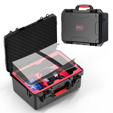 SONY PlayStation 5 / PS5 - Heavy Duty Waterproof All-in-one Multifunction Durable Carry Box Travel Storage Suitcase