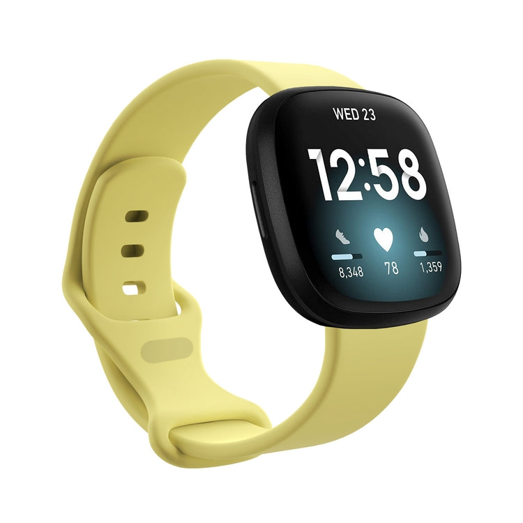 Cargue la imagen en el visor de la galería, Replacement Silicone Band for Fitbit Versa 3 / 4 / Sense  – Soft, Waterproof, Sport Wrist Strap - Polar Tech Australia
