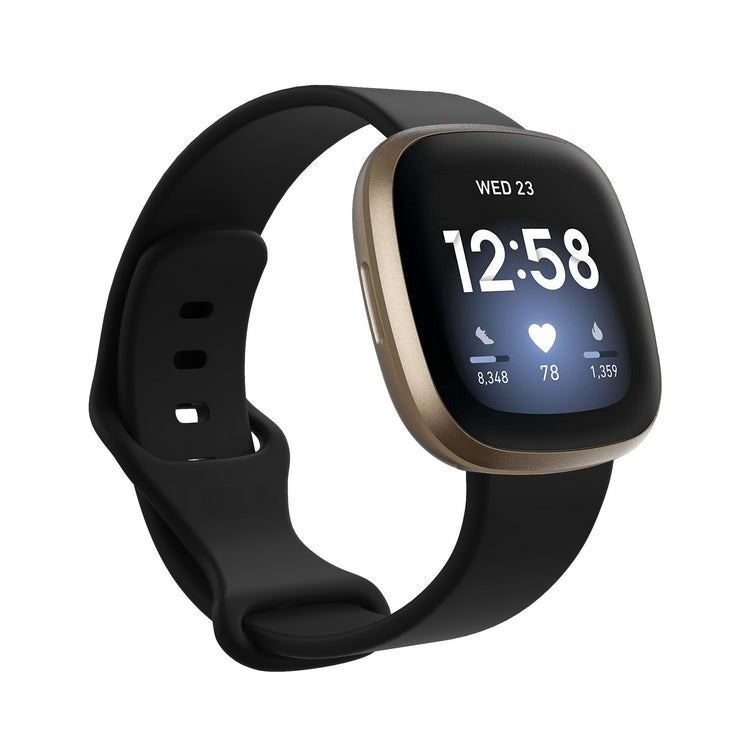 Cargue la imagen en el visor de la galería, Replacement Silicone Band for Fitbit Versa 3 / 4 / Sense  – Soft, Waterproof, Sport Wrist Strap - Polar Tech Australia
