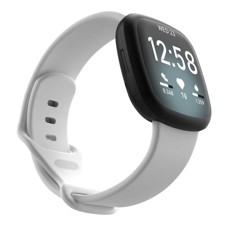 Cargue la imagen en el visor de la galería, Replacement Silicone Band for Fitbit Versa 3 / 4 / Sense  – Soft, Waterproof, Sport Wrist Strap - Polar Tech Australia
