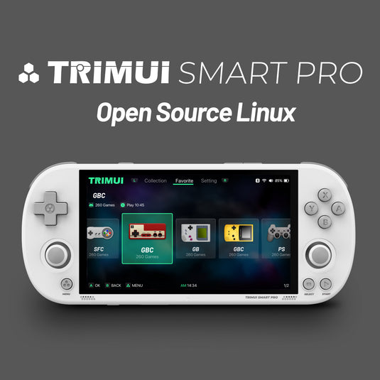 Trimui Smart Pro Handheld Game Console Open Source Linux System - Polar Tech Australia