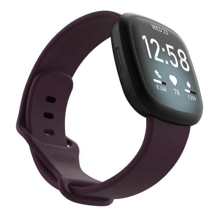 Cargue la imagen en el visor de la galería, Replacement Silicone Band for Fitbit Versa 3 / 4 / Sense  – Soft, Waterproof, Sport Wrist Strap - Polar Tech Australia
