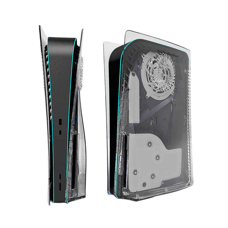 Cargue la imagen en el visor de la galería, PS5 Shell Transparent Replacement Cover - Polar Tech Australia
