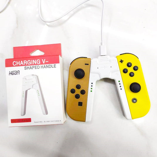 [HNS-017/HNS-B023] Nintendo Switch Joy-Con Charging Grip for Switch OLED Left and Right Controllers - Polar Tech Australia