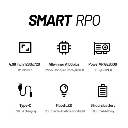 Trimui Smart Pro Handheld Game Console Open Source Linux System - Polar Tech Australia