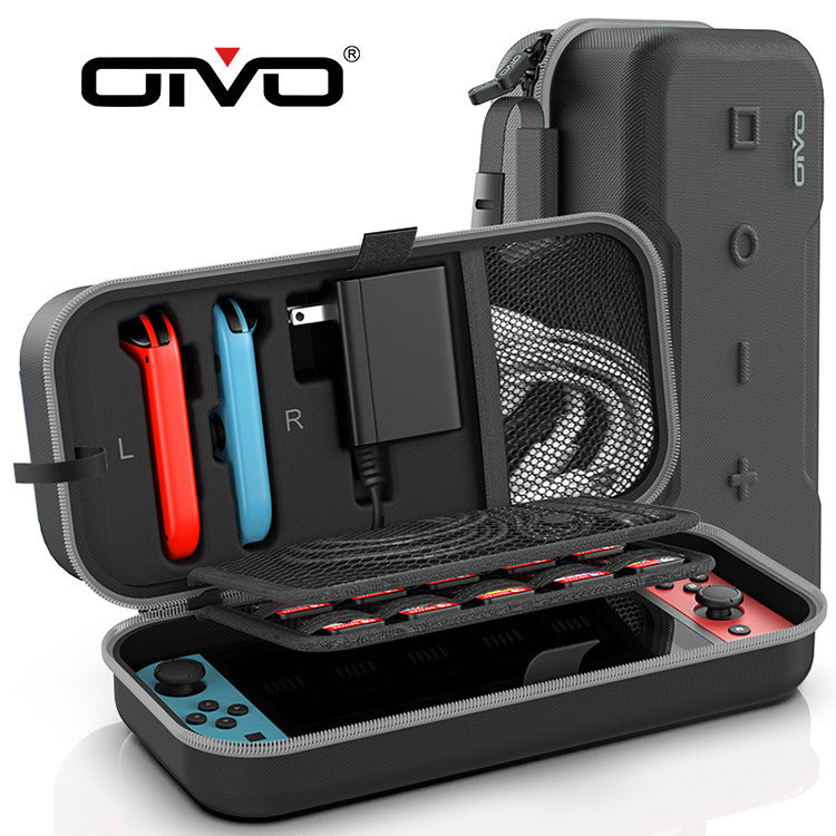 Cargue la imagen en el visor de la galería, [IV-SW188] Nintendo Switch OLED Carrying Case EVA Shockproof Handheld Storage Bag - Polar Tech Australia

