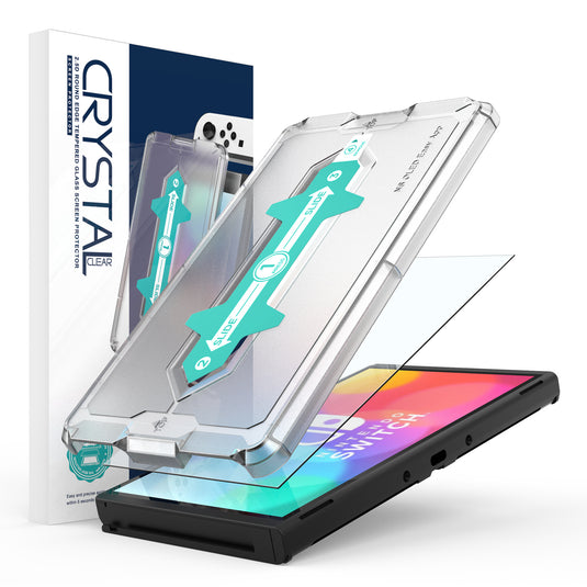 [Easy Automatic Fit] Magic Glass Protector - Nintendo Switch OLED Screen Protector - Polar Tech Australia