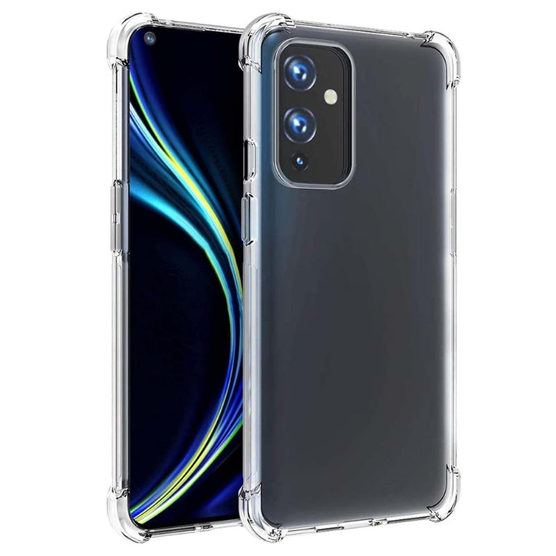 Chargez l&#39;image dans la visionneuse de la galerie, OnePlus 1+/9/9 Pro/9RT - AirPillow Cushion Transparent Soft Clear TPU Four Corners Protective Case - Polar Tech Australia
