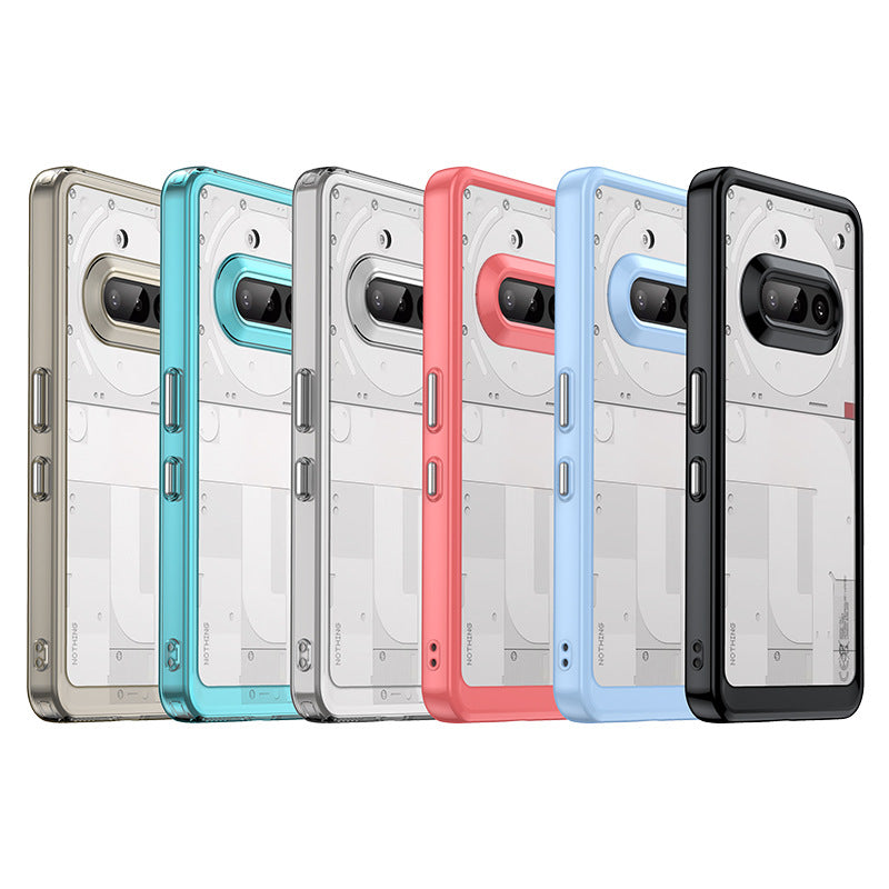 Cargue la imagen en el visor de la galería, Nothing Phone (3a)/Pro Acrylic Transparent Full-Cover Shockproof Phone Case - Polar Tech Australia
