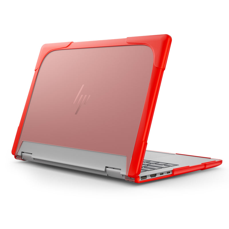 Load image into Gallery viewer, HP ENVY X360 14 14-inch (2024) Matte Transparent Cooling Stand and Shockproof Case - Polar Tech Australia
