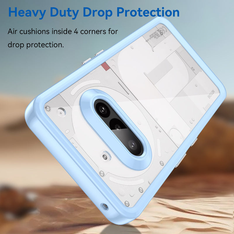 Cargue la imagen en el visor de la galería, Nothing Phone (3a)/Pro Acrylic Transparent Full-Cover Shockproof Phone Case - Polar Tech Australia
