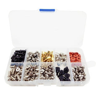 [228 Pieces] Stainless Steel Assorted Computer Screw Kit Motherboard HDD Hard Drive, Case, Fan, Graphics Spacers Screws
