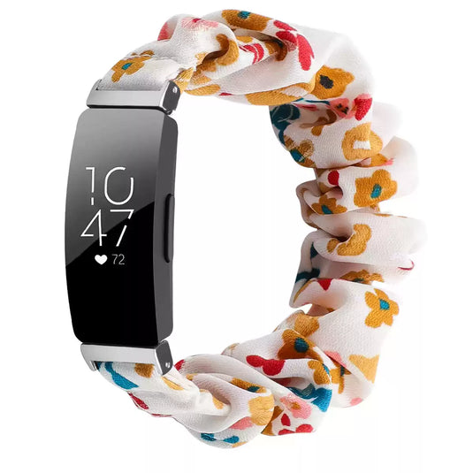 Elastic Scrunchie Band for Fitbit Inspire 1 / Inspire HR / Inspire 2 / Inspire 3 – Replacement Strap