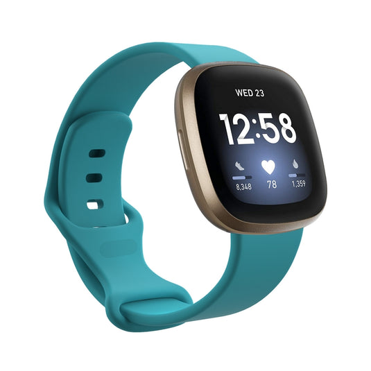 Replacement Silicone Band for Fitbit Versa 3 / 4 / Sense  – Soft, Waterproof, Sport Wrist Strap - Polar Tech Australia