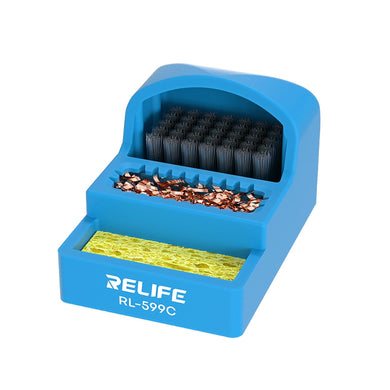 [RL-599C] RELIFE 3-in-1 soldering iron tip cleaner - Polar Tech Australia