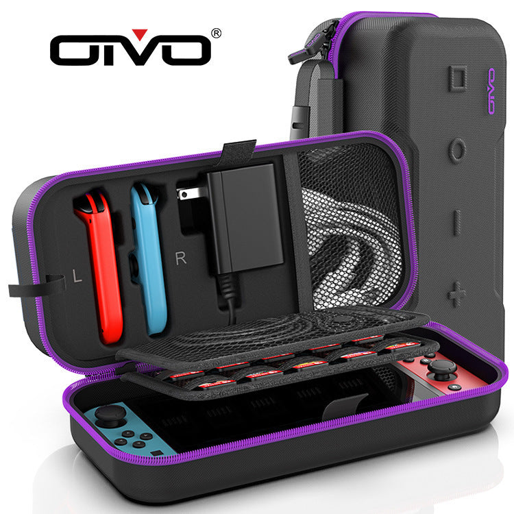 Cargue la imagen en el visor de la galería, [IV-SW188] Nintendo Switch OLED Carrying Case EVA Shockproof Handheld Storage Bag - Polar Tech Australia
