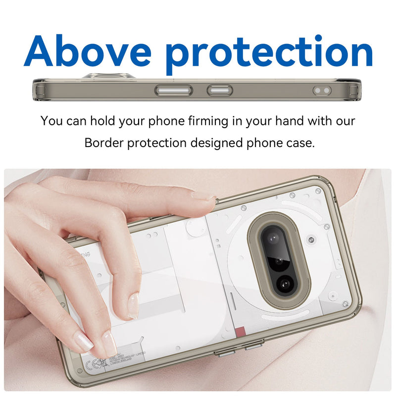 Cargue la imagen en el visor de la galería, Nothing Phone (3a)/Pro Acrylic Transparent Full-Cover Shockproof Phone Case - Polar Tech Australia
