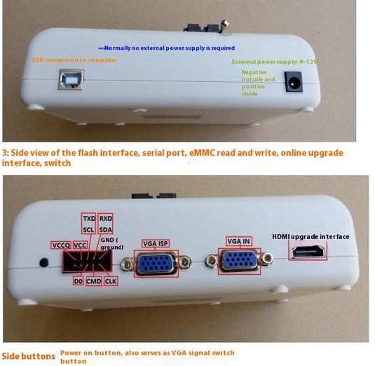 [RT809H] [33 in 1] Programmer for LCD, Computer, Automotive MCU, and Mobile Flash Programming (Includes Adapter) - Polar Tech Australia