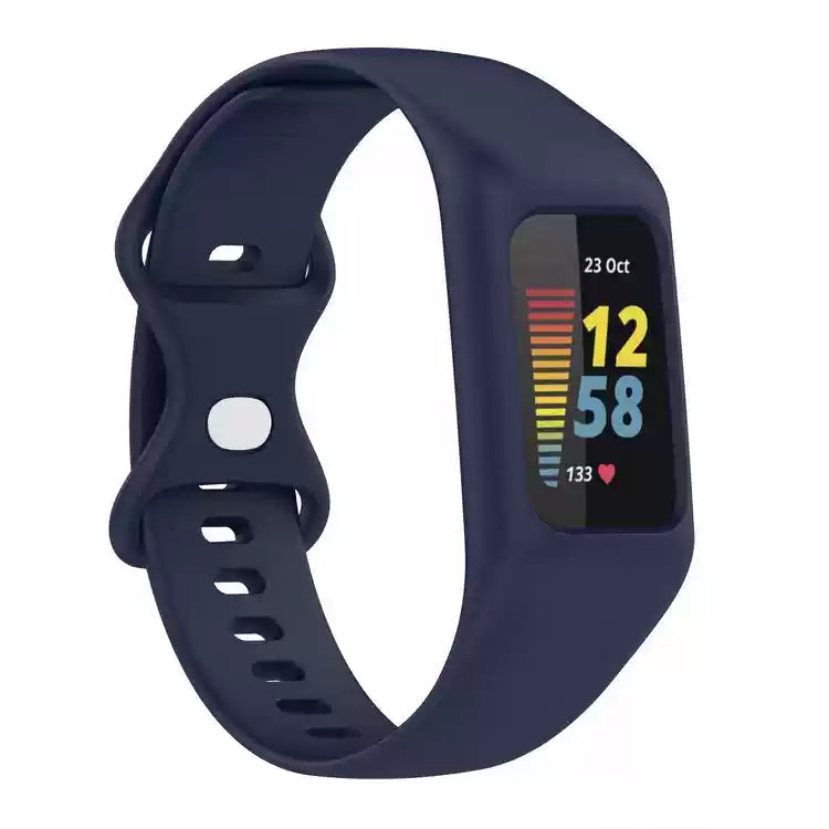 Chargez l&#39;image dans la visionneuse de la galerie, Fitbit Charge 3/4/5/6 Smartwatch Silicone Soft Band Replacement Strap - Polar Tech Australia
