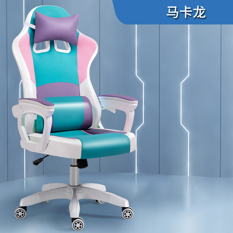 Chargez l&#39;image dans la visionneuse de la galerie, American Style PU Leather Gaming Racing Chair OFFICE Computer Chair - Polar Tech Australia

